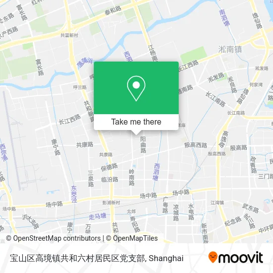 宝山区高境镇共和六村居民区党支部 map