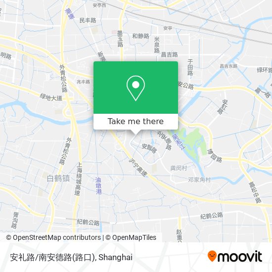 安礼路/南安德路(路口) map