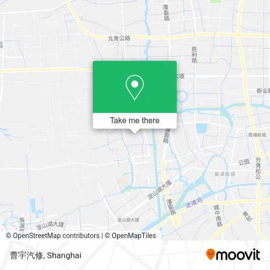 曹宇汽修 map