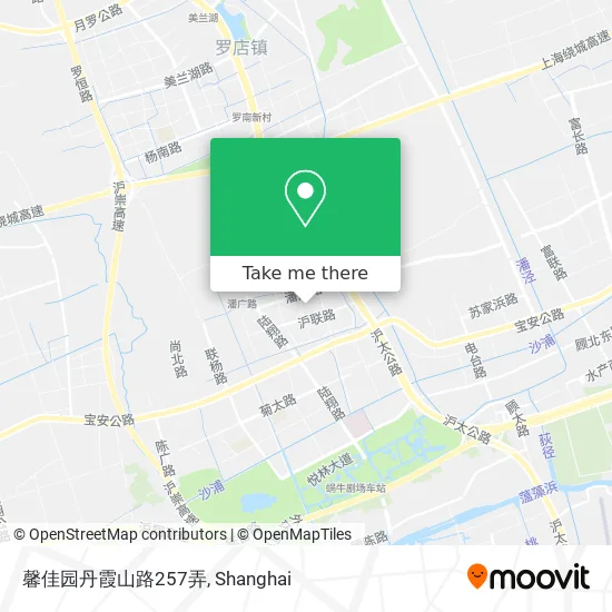 馨佳园丹霞山路257弄 map
