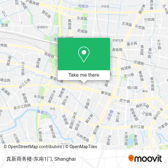 真新商务楼-东南1门 map