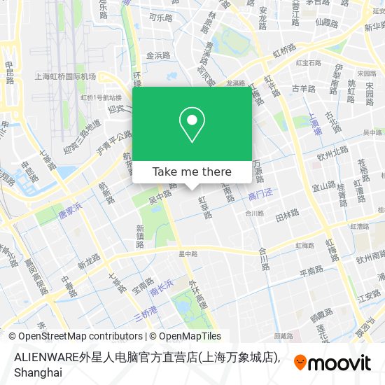 ALIENWARE外星人电脑官方直营店(上海万象城店) map