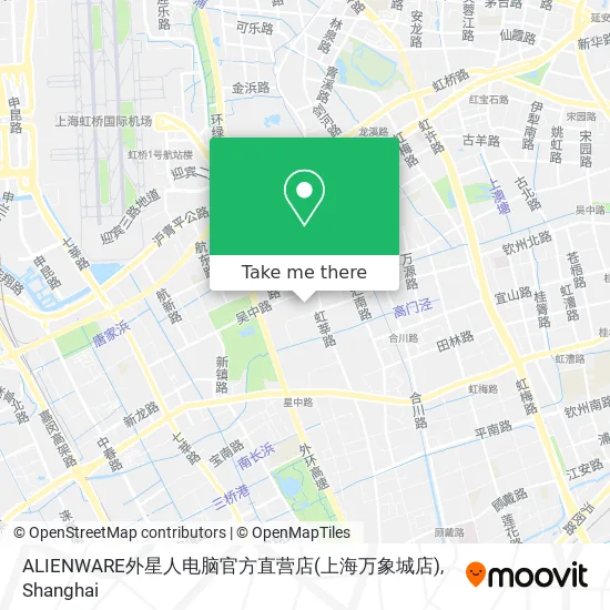 ALIENWARE外星人电脑官方直营店(上海万象城店) map
