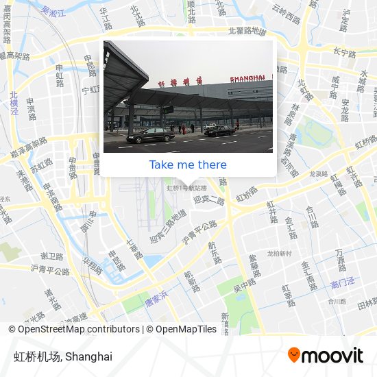 虹桥机场 map