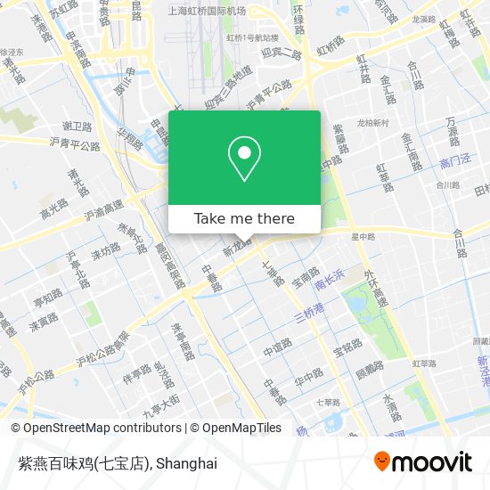 紫燕百味鸡(七宝店) map