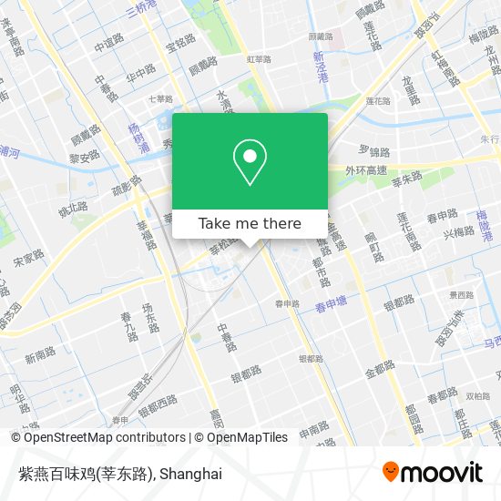 紫燕百味鸡(莘东路) map