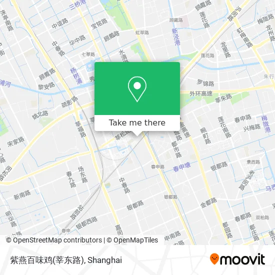 紫燕百味鸡(莘东路) map