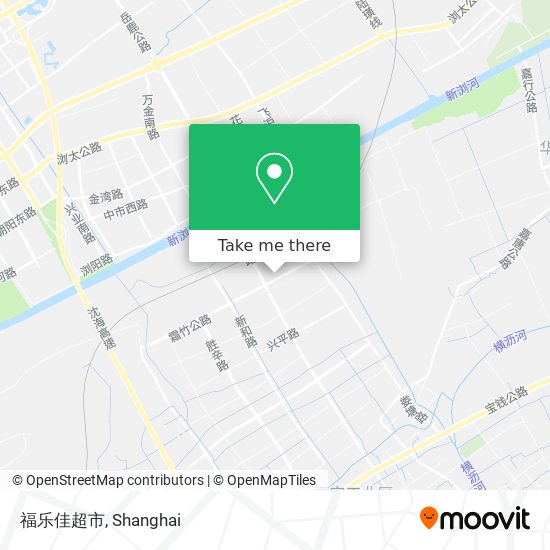 福乐佳超市 map