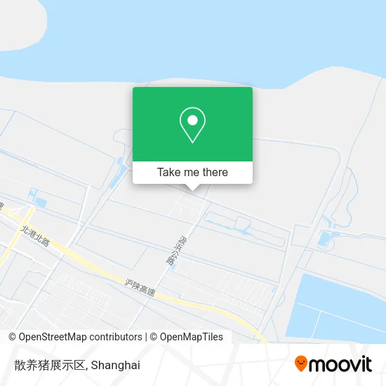散养猪展示区 map