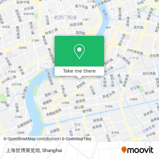 上海世博展览馆 map