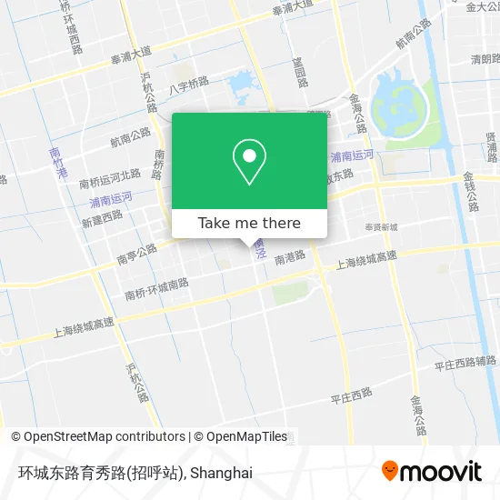 环城东路育秀路(招呼站) map