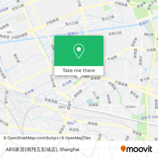 ABS家居(南翔五彩城店) map