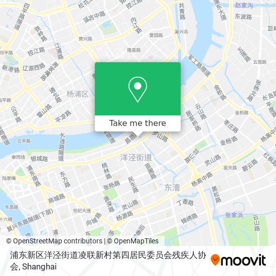 浦东新区洋泾街道凌联新村第四居民委员会残疾人协会 map