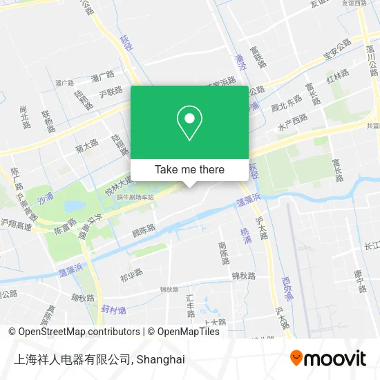 上海祥人电器有限公司 map
