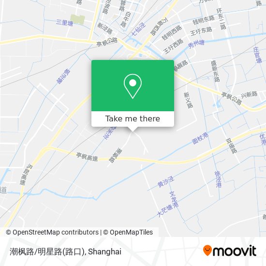潮枫路/明星路(路口) map