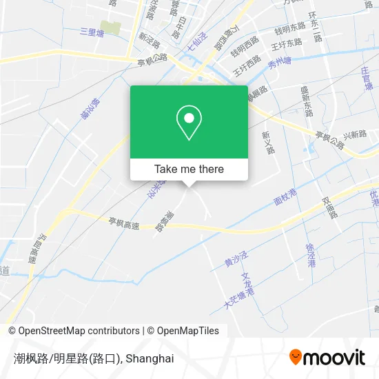 潮枫路/明星路(路口) map