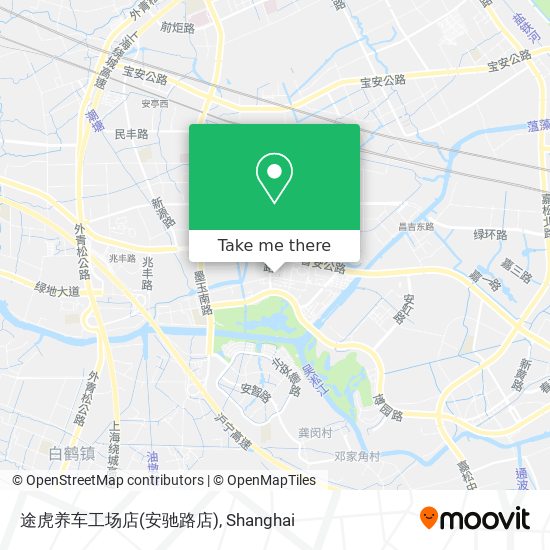 途虎养车工场店(安驰路店) map
