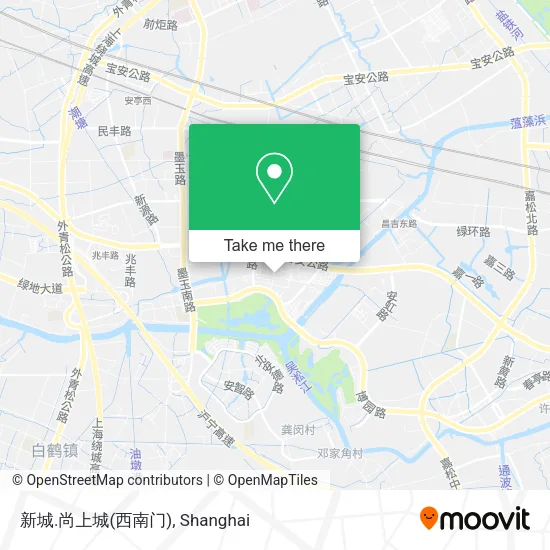 新城.尚上城(西南门) map