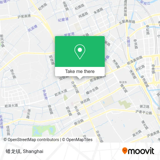 蟠龙镇 map