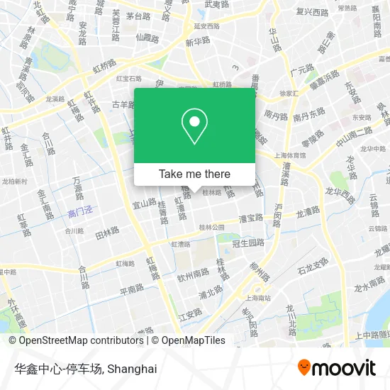 华鑫中心-停车场 map