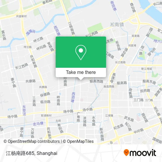 江杨南路685 map