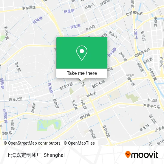 上海嘉定制冰厂 map
