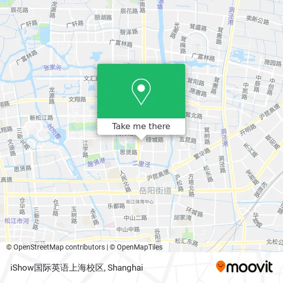 iShow国际英语上海校区 map