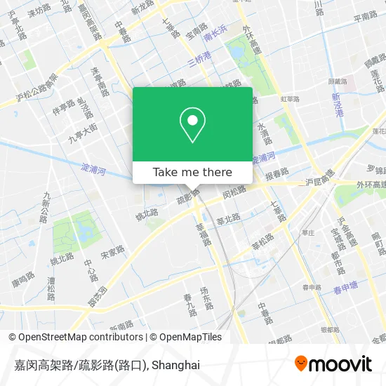 嘉闵高架路/疏影路(路口) map