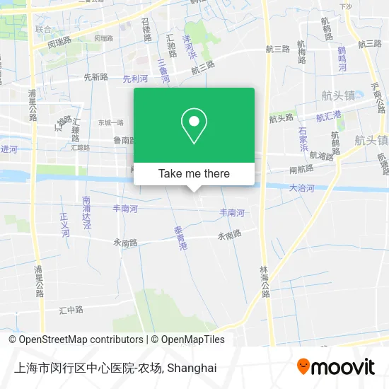 上海市闵行区中心医院-农场 map