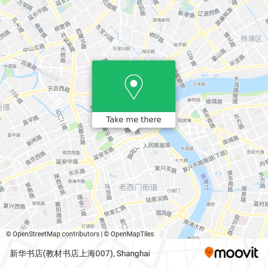 新华书店(教材书店上海007) map