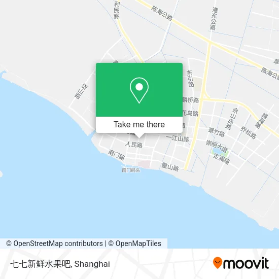 七七新鲜水果吧 map