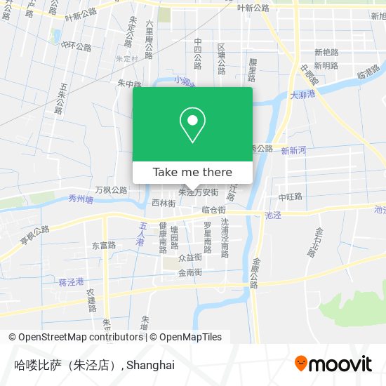 哈喽比萨（朱泾店） map