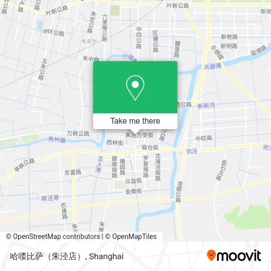 哈喽比萨（朱泾店） map
