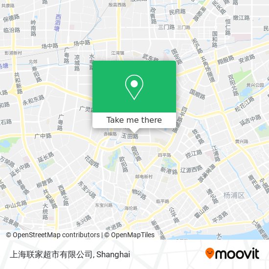上海联家超市有限公司 map