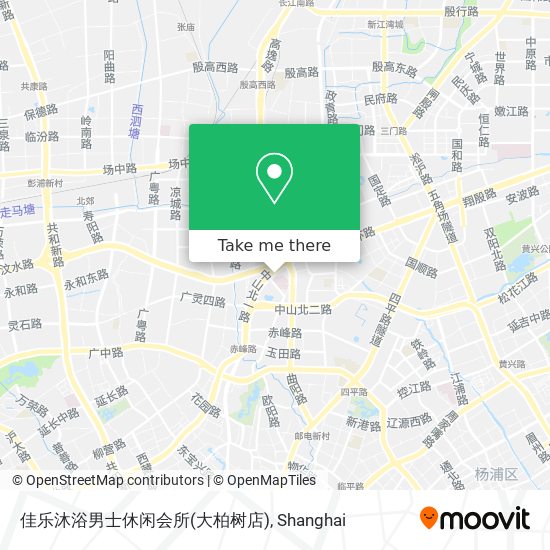 佳乐沐浴男士休闲会所(大柏树店) map