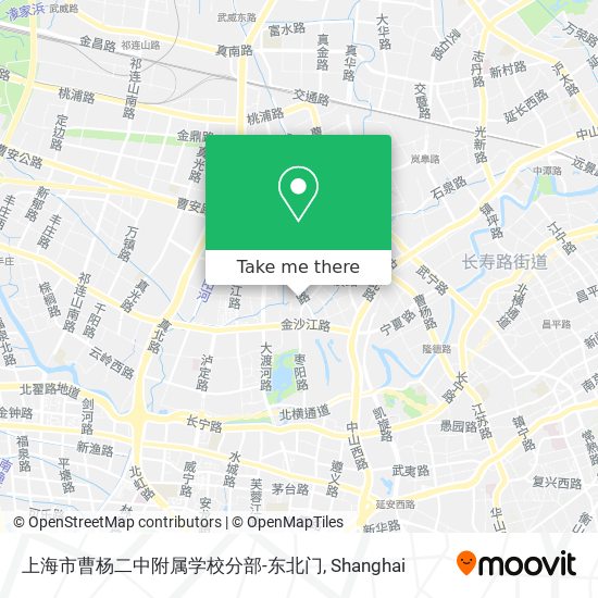 上海市曹杨二中附属学校分部-东北门 map