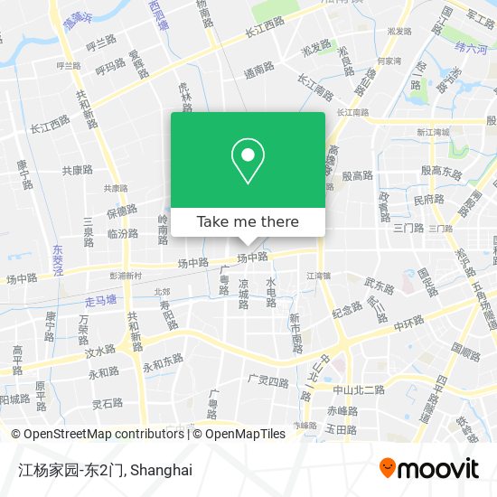 江杨家园-东2门 map