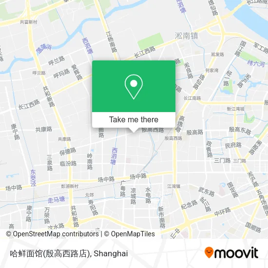 哈鲜面馆(殷高西路店) map