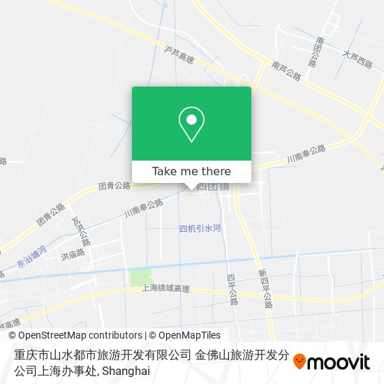 重庆市山水都市旅游开发有限公司 金佛山旅游开发分公司上海办事处 map