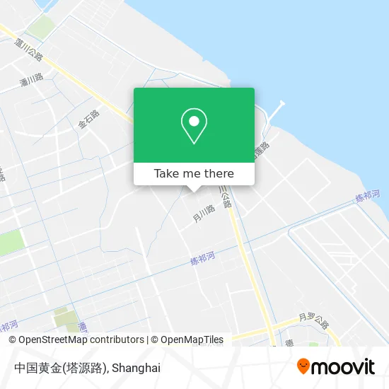 中国黄金(塔源路) map