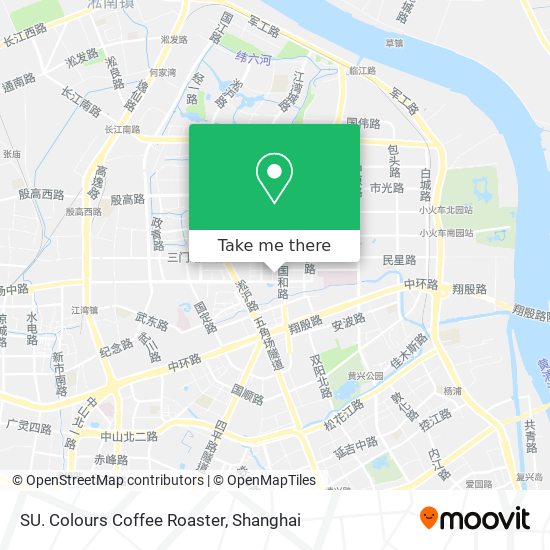 SU. Colours Coffee Roaster map
