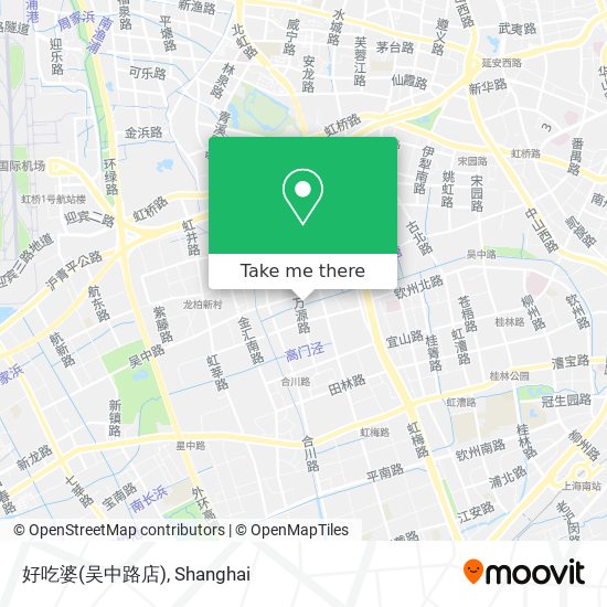 好吃婆(吴中路店) map