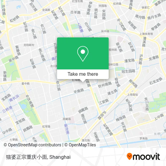 猫婆正宗重庆小面 map