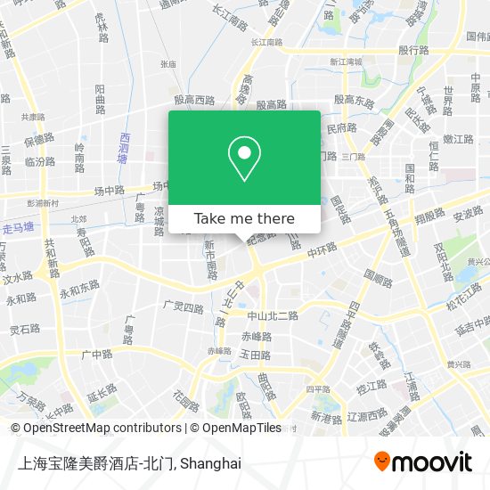 上海宝隆美爵酒店-北门 map