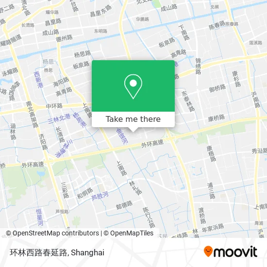 环林西路春延路 map