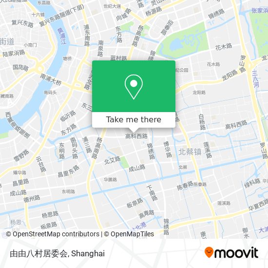 由由八村居委会 map