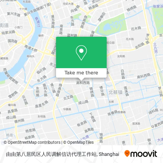 由由第八居民区人民调解信访代理工作站 map