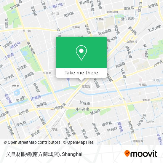 吴良材眼镜(南方商城店) map