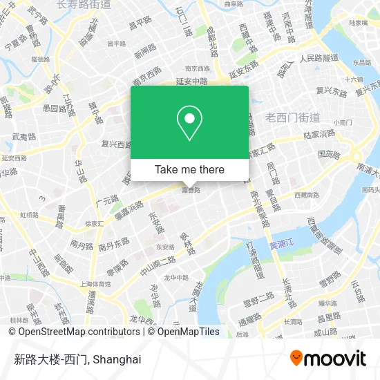 新路大楼-西门 map
