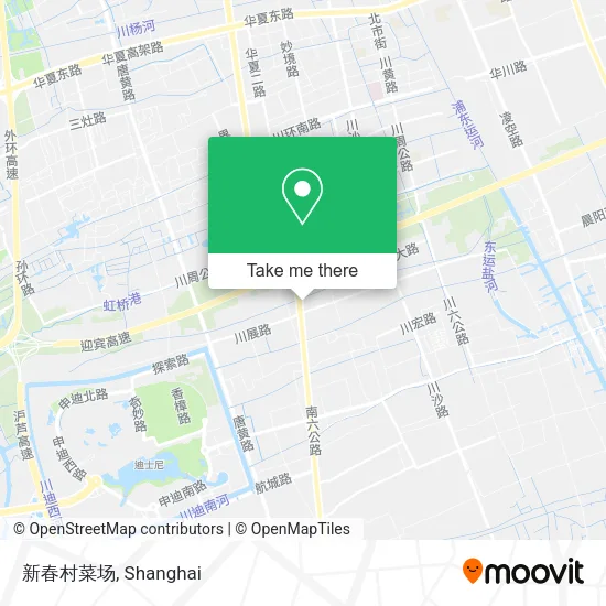 新春村菜场 map